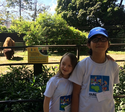 Aula Abierta en el zoológico