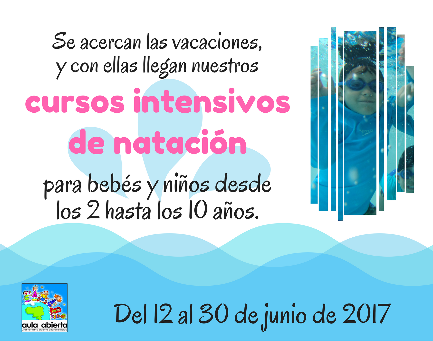 Cursos intensivos de natación (Junio 2017)