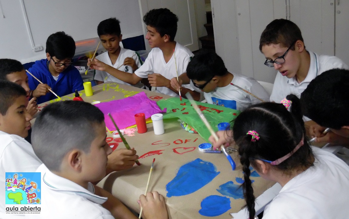 Visita del Colegio San Ignacio