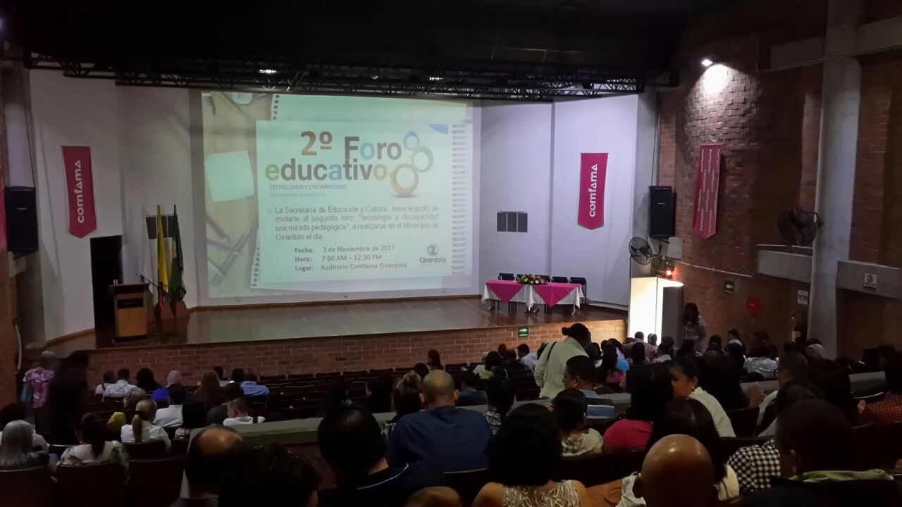 Participación en el 2do Foro Tecnología y Discapacidad